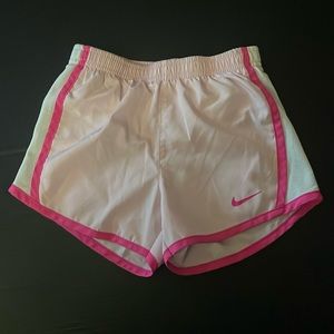 Girls pink shorts